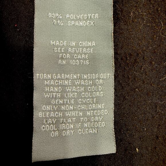 Sharagano Dress Women's 14 Olive Green Faux Suede Puff Sleeve Forest Fairy Shift - Picture 6 of 8